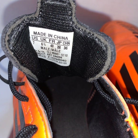ADIDAS | Adizero F50 Soccer cleats Orange … - Picture 5 of 8